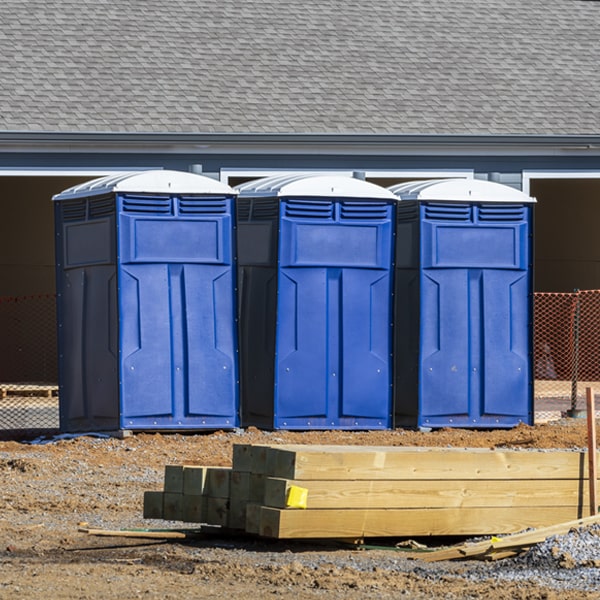 how do you ensure the portable restrooms are secure and safe from vandalism during an event in Brazoria Texas